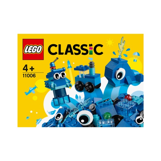 LEGO Classic - Kreativa blå klossar 11006 i gruppen LEKSAKER / Lego / LEGO Classics hos Spelexperten (11006)