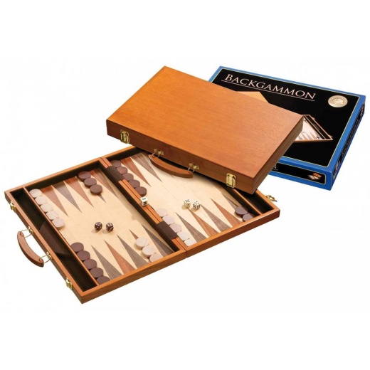 Backgammon Ithaka Large i gruppen SÄLLSKAPSSPEL / Backgammon hos Spelexperten (1104)