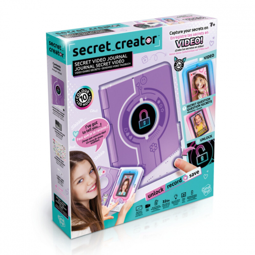 Creator Hemlig videodagbok i gruppen LEKSAKER / Skapa & måla / Foto hos Spelexperten (11043)