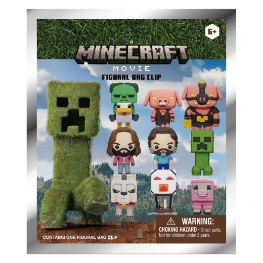 A Minecraft Movie Figural Bag Clip i gruppen LEKSAKER / Samlarprylar hos Spelexperten (11063)