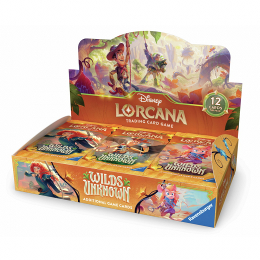 Disney Lorcana TCG: Wilds Unknown Booster Display i gruppen SÄLLSKAPSSPEL / Spelserier / Disney Lorcana Trading Card Game hos Spelexperten (11090019-DIS)