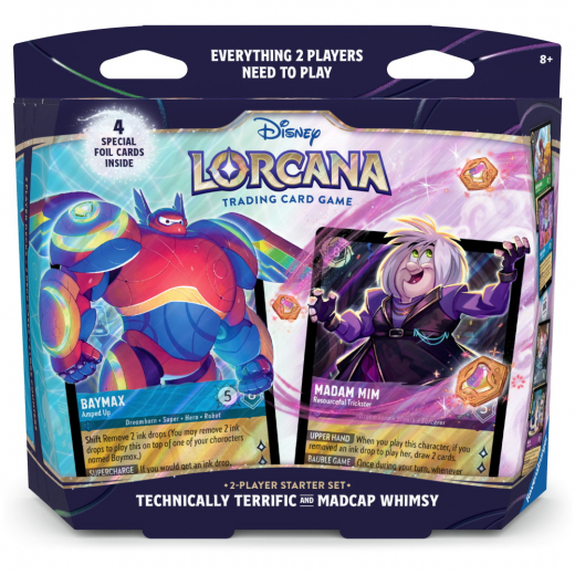Disney Lorcana TCG: Hyperia City - 2-Player Starter Set i gruppen SÄLLSKAPSSPEL / Spelserier / Disney Lorcana Trading Card Game hos Spelexperten (11090097)