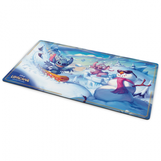 Disney Lorcana TCG: Hyperia City - Stitch & Angel Playmat i gruppen SÄLLSKAPSSPEL / Spelserier / Disney Lorcana Trading Card Game hos Spelexperten (11090122)