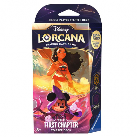 Disney Lorcana TCG: The First Chapter Starter Deck - Amber & Amethyst i gruppen SÄLLSKAPSSPEL / Kortspel hos Spelexperten (11098189-A)