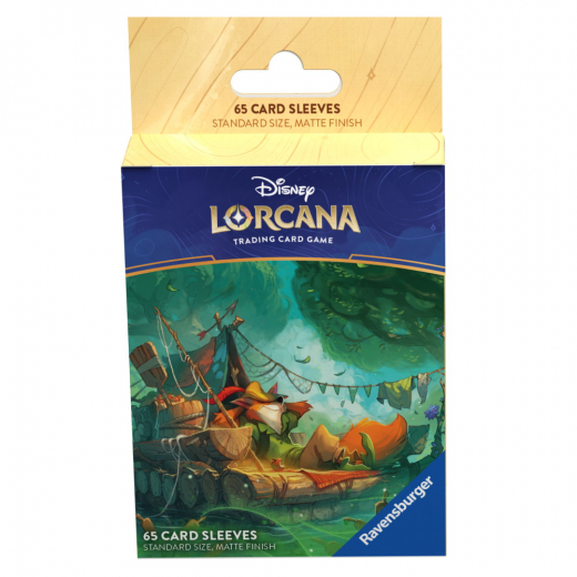 Disney Lorcana TCG: Sleeves 63 x 88 mm - Robin Hood i gruppen SÄLLSKAPSSPEL / Tillbehör / Sleeves hos Spelexperten (11098300)