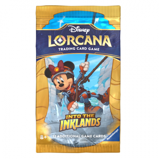 Disney Lorcana TCG: Into the Inklands - Booster Pack i gruppen SÄLLSKAPSSPEL / Kortspel hos Spelexperten (11098312-BOS)