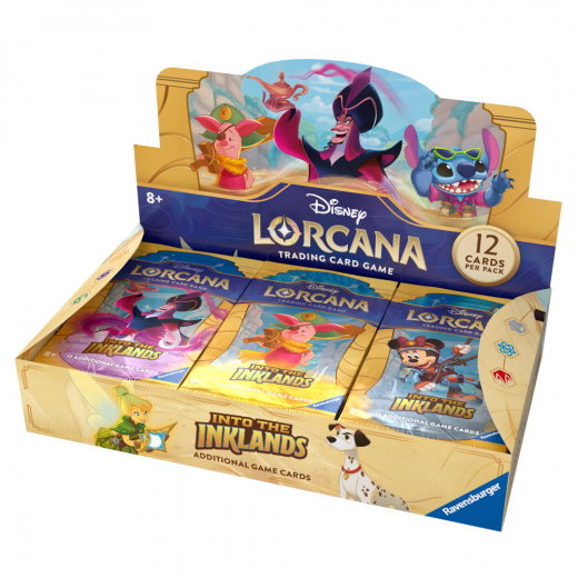 Disney Lorcana TCG: Into the Inklands - Booster Display i gruppen SÄLLSKAPSSPEL / Kortspel hos Spelexperten (11098312-DIS)