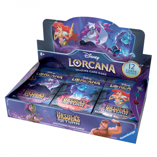 Disney Lorcana TCG: Ursula's Return - Booster Display i gruppen SÄLLSKAPSSPEL / Kortspel hos Spelexperten (11098342-DIS)