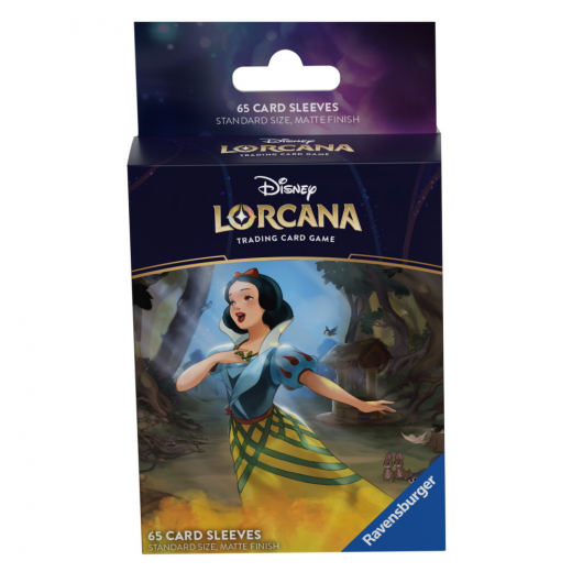 Disney Lorcana TCG: Sleeves 63 x 88 mm - Snow White i gruppen SÄLLSKAPSSPEL / Tillbehör / Sleeves hos Spelexperten (11098361)