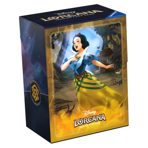 Disney Lorcana TCG: Deck Box - Snow White i gruppen SÄLLSKAPSSPEL / Tillbehör / Förvaring hos Spelexperten (11098363)