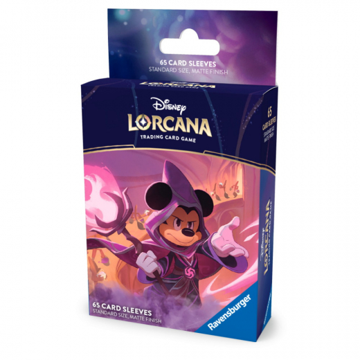 Disney Lorcana TCG: Sleeves 63 x 88 mm - Mickey Mouse i gruppen SÄLLSKAPSSPEL / Tillbehör / Sleeves hos Spelexperten (11098530)
