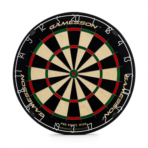Gamesson Pro Blade Wire Dartboard i gruppen SPELBORD / Dart / Tavlor / Traditionella hos Spelexperten (111-5000)
