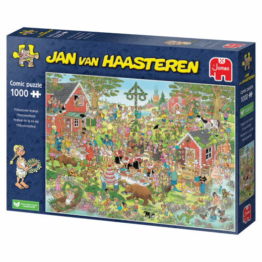 Jan van Haasteren Pussel - Midsummer Festival 1000 Bitar i gruppen PUSSEL / 1000 bitar hos Spelexperten (1110100029)