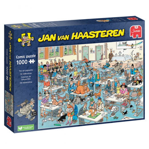Jan van Haasteren Pussel - The cat pageantry 1000 Bitar i gruppen PUSSEL / Jan van Haasteren hos Spelexperten (1110100032)