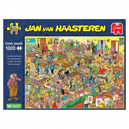Jan van Haasteren Pussel - The Retirement Home 1000 Bitar i gruppen Nyheter hos Spelexperten (1110100327)