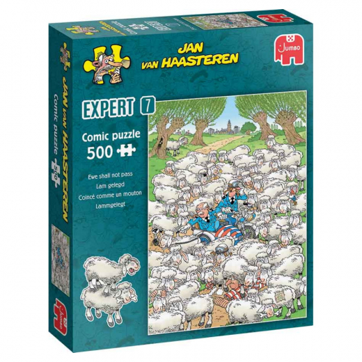 Jan van Haasteren Pussel - Expert 7 Ewe shall not pass 500 bitar i gruppen PUSSEL / Jan van Haasteren hos Spelexperten (1110100525)