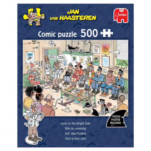 Jan van Haasteren Pussel - Look on the Bright Side 500 Bitar i gruppen PUSSEL / < 750 bitar hos Spelexperten (1110100526)