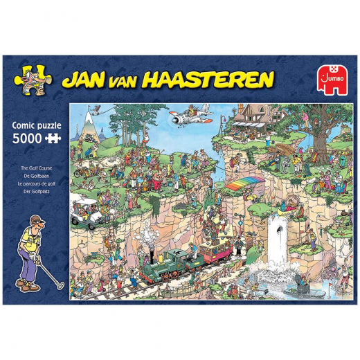 Jan van Haasteren Pussel - The Golf Course 5000 Bitar i gruppen PUSSEL / Jan van Haasteren hos Spelexperten (1110100538)