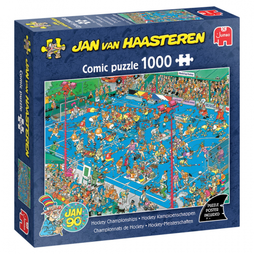 Jan van Haasteren Pussel: Hockey Championships 1000 Bitar i gruppen PUSSEL / 1000 bitar hos Spelexperten (1110100816)