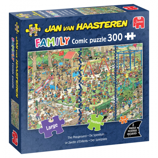 Jan van Haasteren Pussel: The Playground 300 Bitar i gruppen PUSSEL hos Spelexperten (1110100885)