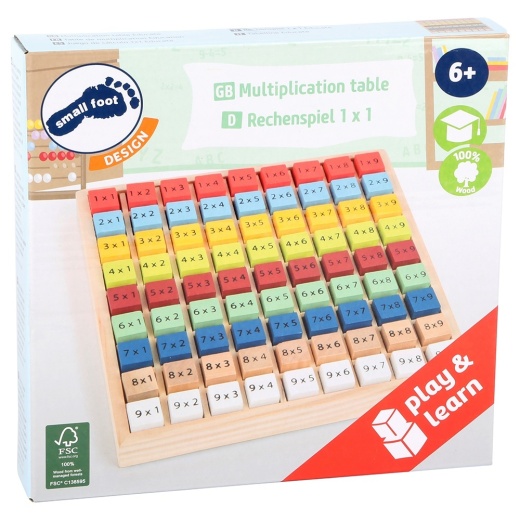 Colourful Multiplication Table i gruppen SÄLLSKAPSSPEL / Pedagogiska spel hos Spelexperten (11163)