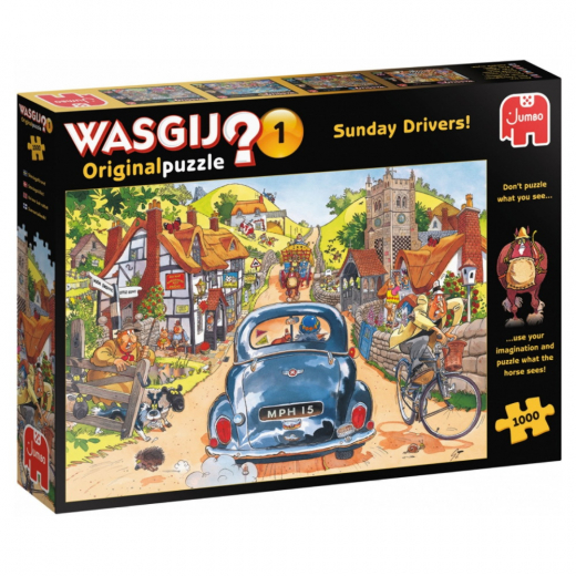 Wasgij Original #1 Sunday Drivers! 1000 Bitar i gruppen  hos Spelexperten (1119800084)