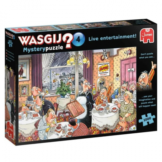 Wasgij? Mystery #4 Live entertainment 1000 Bitar i gruppen PUSSEL / Wasgij hos Spelexperten (1119800093)