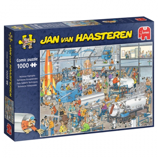 Jan van Haasteren Pussel - Technical Highlights 1000 Bitar i gruppen PUSSEL / 1000 bitar hos Spelexperten (1119800100)