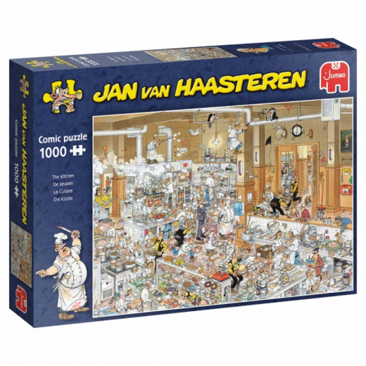 Jan van Haasteren Pussel - The Kitchen 1000 Bitar i gruppen PUSSEL / 1000 bitar hos Spelexperten (1119800103)