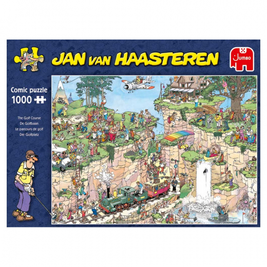 Jan van Haasteren Pussel - The Golf Course 1000 Bitar i gruppen PUSSEL / 1000 bitar hos Spelexperten (1119800105)