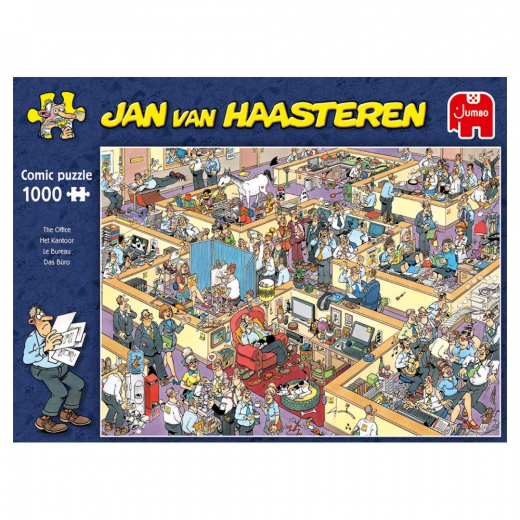 Jan van Haasteren Pussel - The Office 1000 Bitar i gruppen PUSSEL / Jan van Haasteren hos Spelexperten (1119800107)