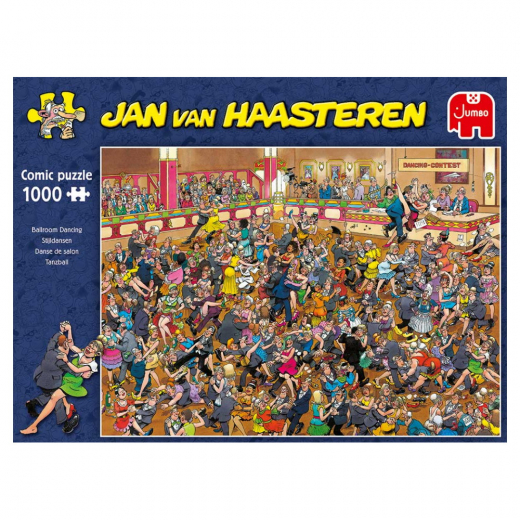 Jan van Haasteren Pussel - Ballroom Dancing 1000 Bitar i gruppen PUSSEL / Jan van Haasteren hos Spelexperten (1119800122)