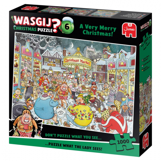 Wasgij? Christmas #6 - A Very Merry Christmas! 1000 Bitar i gruppen PUSSEL / 1000 bitar hos Spelexperten (1119802031)