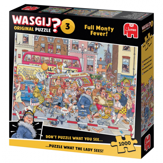 Wasgij? Original #3 - Full Monty Fever! - 1000 Bitar i gruppen PUSSEL / 1000 bitar hos Spelexperten (1119802035)