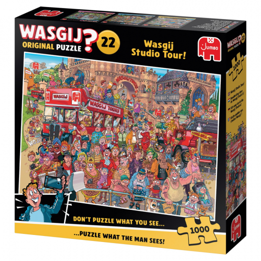 Wasgij? Original #22 - Wasgij Studio Tour! 1000 Bitar i gruppen PUSSEL / 1000 bitar hos Spelexperten (1119802037)