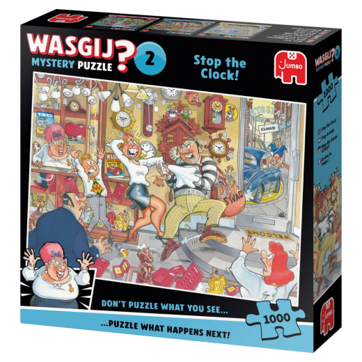 Wasgij? Mystery #2 - Stop The Clock! 1000 Bitar i gruppen PUSSEL / 1000 bitar hos Spelexperten (1119802042)