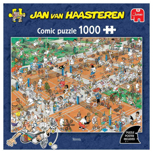 Jan van Haasteren Pussel: Tennis 1000 Bitar i gruppen PUSSEL / 1000 bitar hos Spelexperten (1119802232)