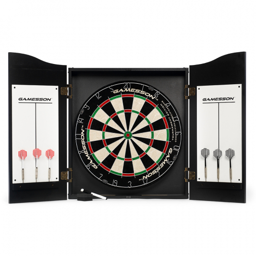 Gamesson Pro Complete Dartset i gruppen SPELBORD / Dart / Tavlor / Traditionella hos Spelexperten (112-9000)