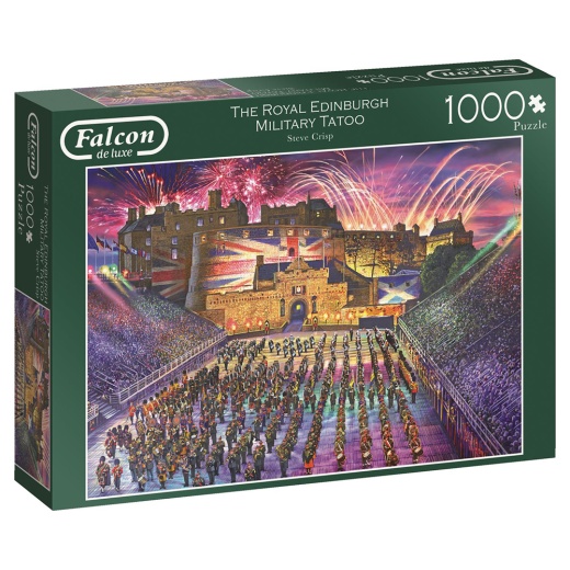 Jumbo Pussel - The royal Edinburgh military tattoo 1000 Bitar i gruppen  hos Spelexperten (11220)