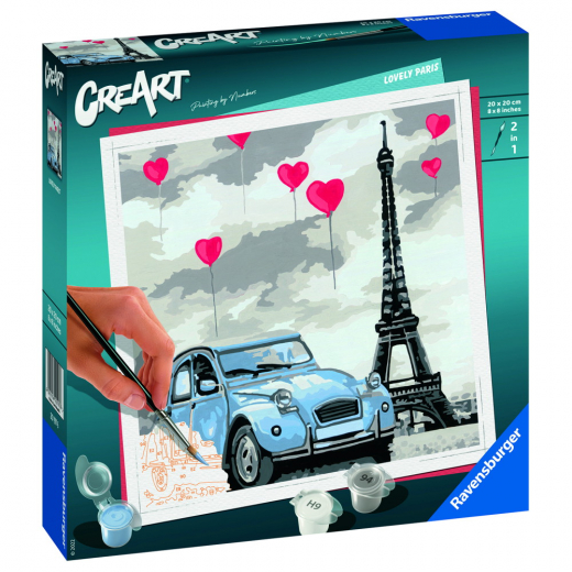 CreArt - Lovely Paris i gruppen LEKSAKER / Skapa & måla hos Spelexperten (11220197)