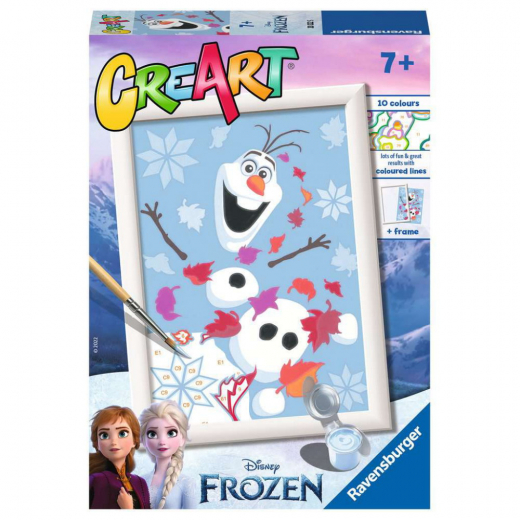 CreArt - Frozen Lycklig Olaf i gruppen LEKSAKER / Skapa & måla hos Spelexperten (11220222)