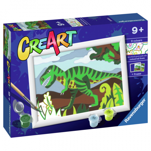 CreArt - Strövande dinosaurie i gruppen LEKSAKER / Skapa & måla hos Spelexperten (11223620)