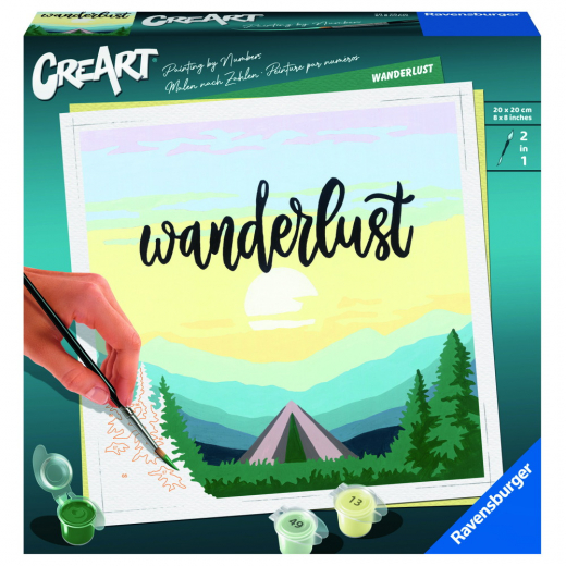 CreArt - Wanderlust i gruppen LEKSAKER / Skapa & måla hos Spelexperten (11223625)