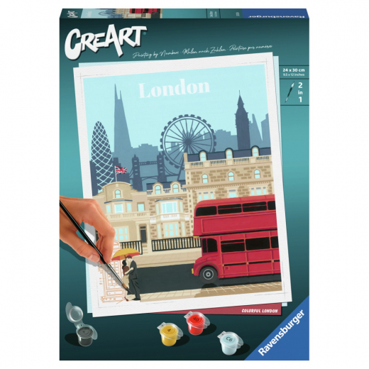 CreArt Colorful London i gruppen LEKSAKER / Skapa & måla hos Spelexperten (11223645)