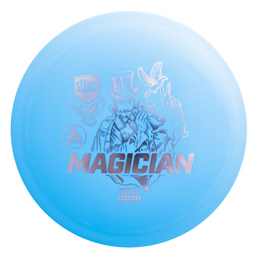 Discmania Active Magician Light Blue i gruppen UTOMHUSSPEL / Disc Golf & frisbee / Fairway Drivers hos Spelexperten (112359)