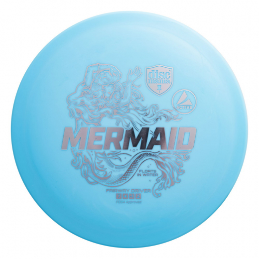 Discmania Active Mermaid Light Blue i gruppen UTOMHUSSPEL / Disc Golf & frisbee / Fairway Drivers hos Spelexperten (112365)