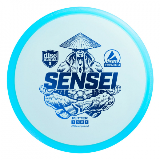 Discmania Active Premium Sensei Turquoise i gruppen UTOMHUSSPEL / Disc Golf & frisbee / Putt & approach hos Spelexperten (112397)