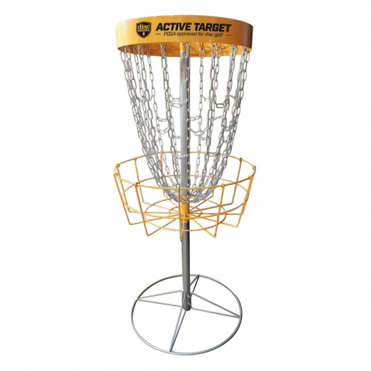 Discmania Active Target - Yellow i gruppen UTOMHUSSPEL / Disc Golf & frisbee / Utrustning & set hos Spelexperten (112633)