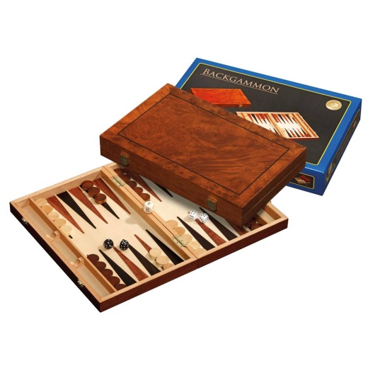 Backgammon Astypalia Medium i gruppen SÄLLSKAPSSPEL / Backgammon hos Spelexperten (1130)