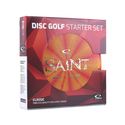 Latitude 64° Disc Golf Starter Set Classic i gruppen UTOMHUSSPEL / Disc Golf & frisbee / Utrustning & set hos Spelexperten (113388)